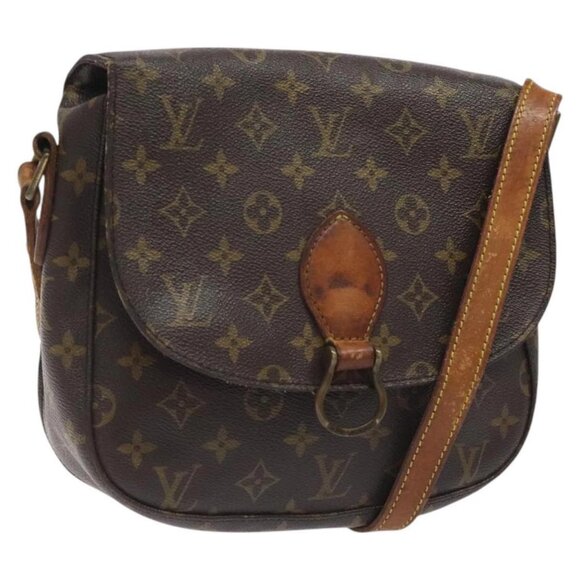 LOUIS VUITTON Monogram Monogram Saint Cloud GM Shoulder Bag - Picture 1 of 16